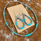 Sterling Silver Pearls 4mm and Kingman Turquoise beads