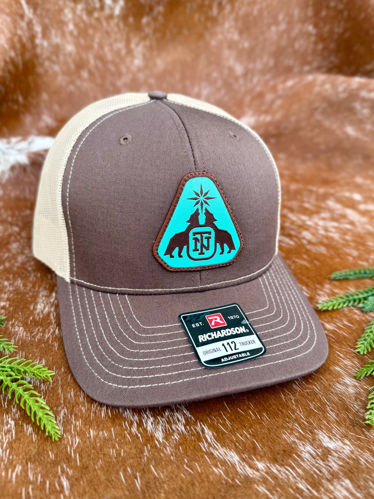 True North Silver & Stone logo hat