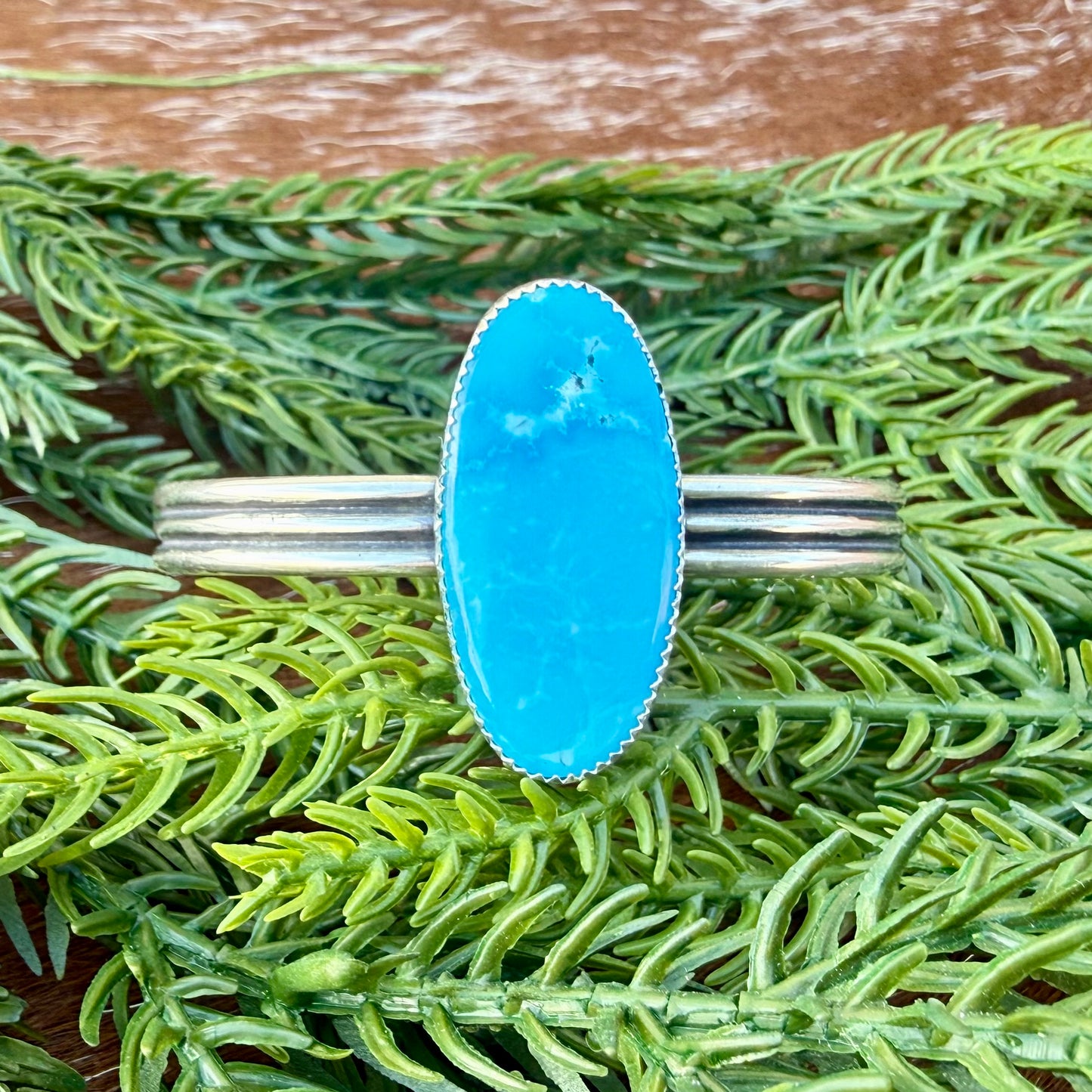 Kingman Turquoise cuff bracelet