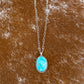 White Water turquoise necklace