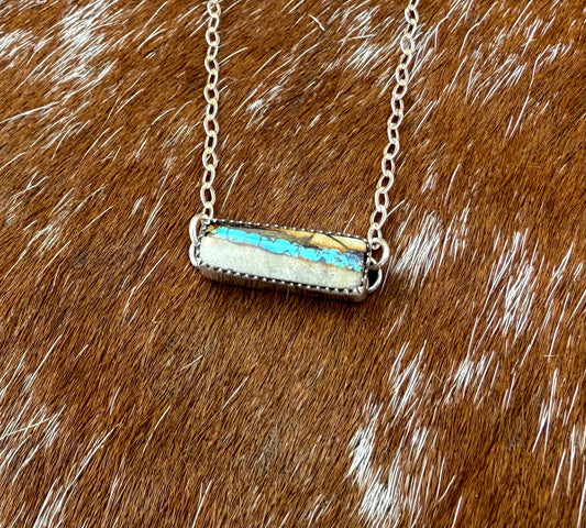 Royston Ribbon Turquoise Chain Bracelet