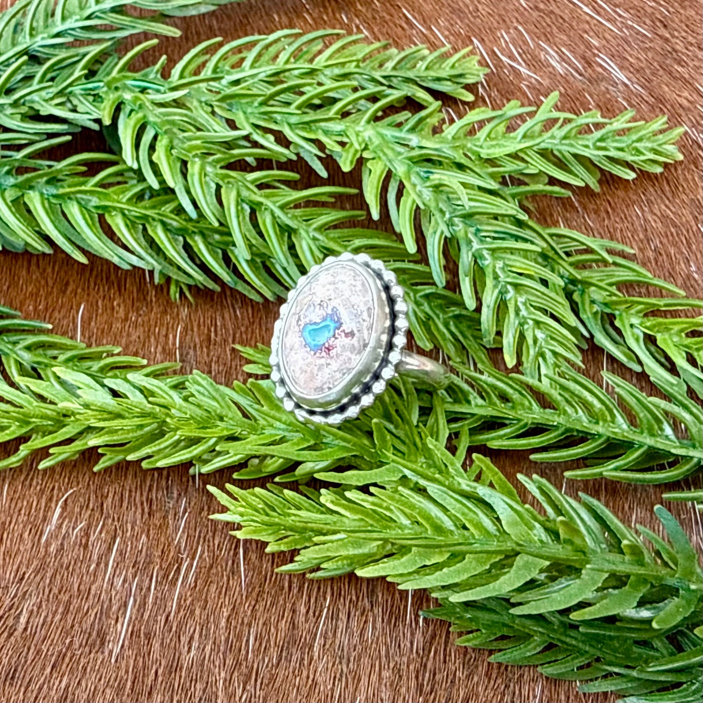 Mexican Fire Opal Ring
