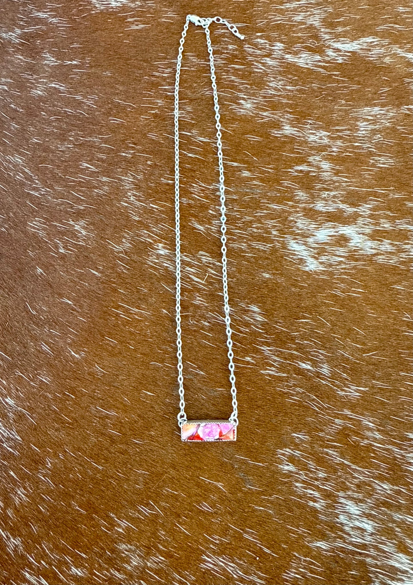 Starburst Kingman Composite Bar Necklace