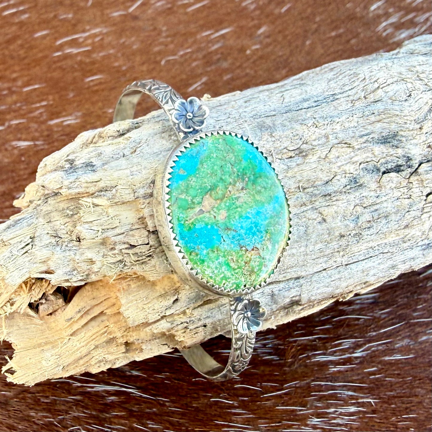 Sonoran Turquoise cuff bracelet