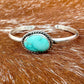 Carico Lake turquoise cuff bracelet