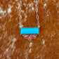Kingman Turquoise and Spiny Oyster necklace