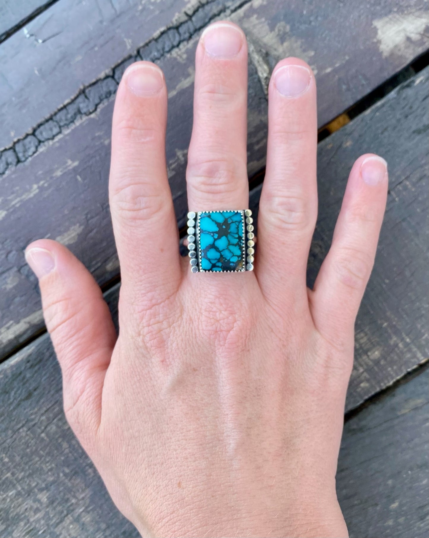 Cloud Mountain turquoise ring