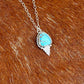 Golden Hills turquoise with Silver Flare