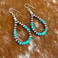 Sterling Silver Pearls 4mm and Kingman Turquoise beads