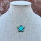 Chilean Turquoise Star Necklace