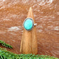 Carico Lake Turquoise Ring
