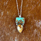 Number 8 Turquoise & Owyhee Picture Jasper Necklace