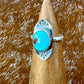 Egyptian Turquoise Stamped Ring