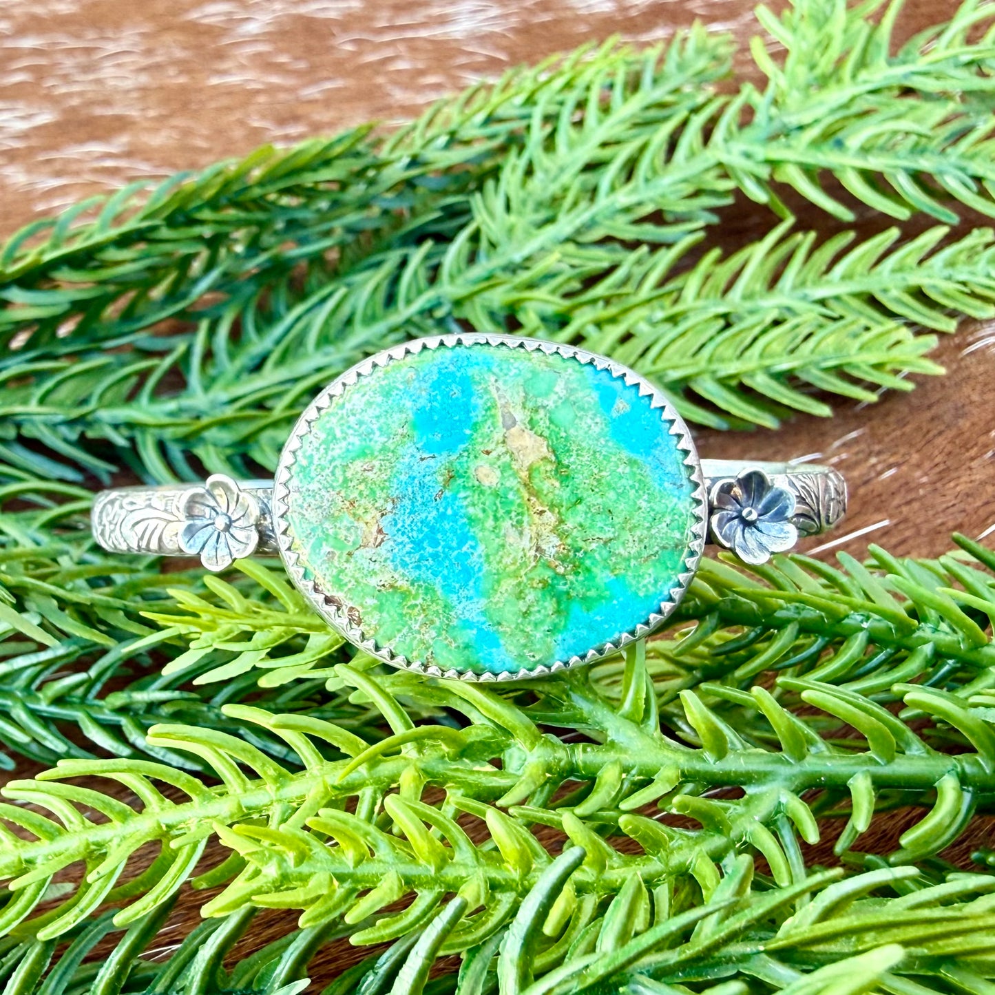 Sonoran Turquoise cuff bracelet