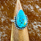 Horseshoe Kingman Turquoise Ring