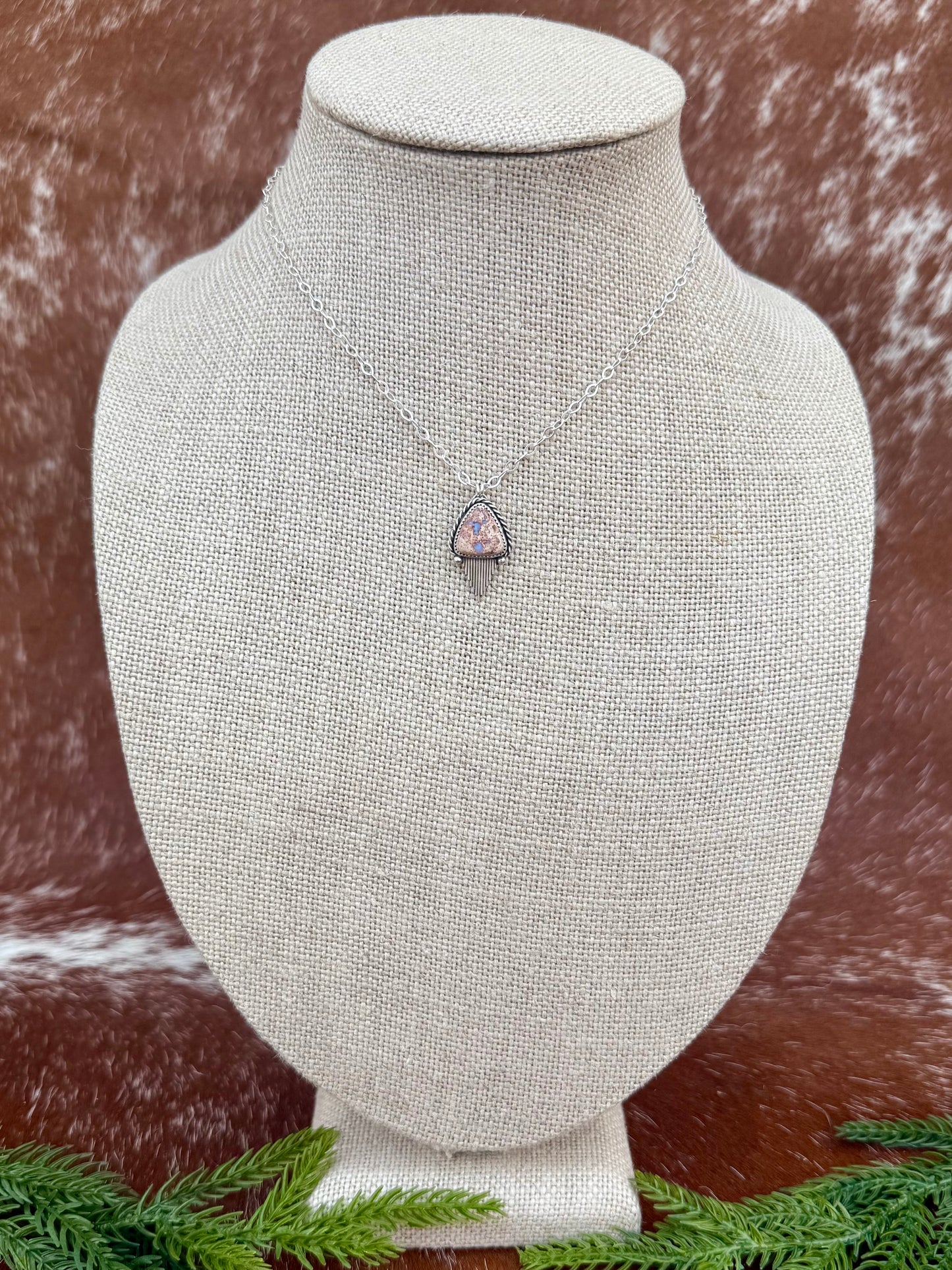 Mexican Fire Opal with Silver Flare