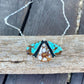 Number 8 Turquoise & Wild Horse Necklace