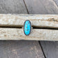 Natural Kingman Turquoise Oval Ring