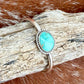 Carico Lake turquoise cuff bracelet
