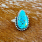 Horseshoe Kingman Turquoise Ring