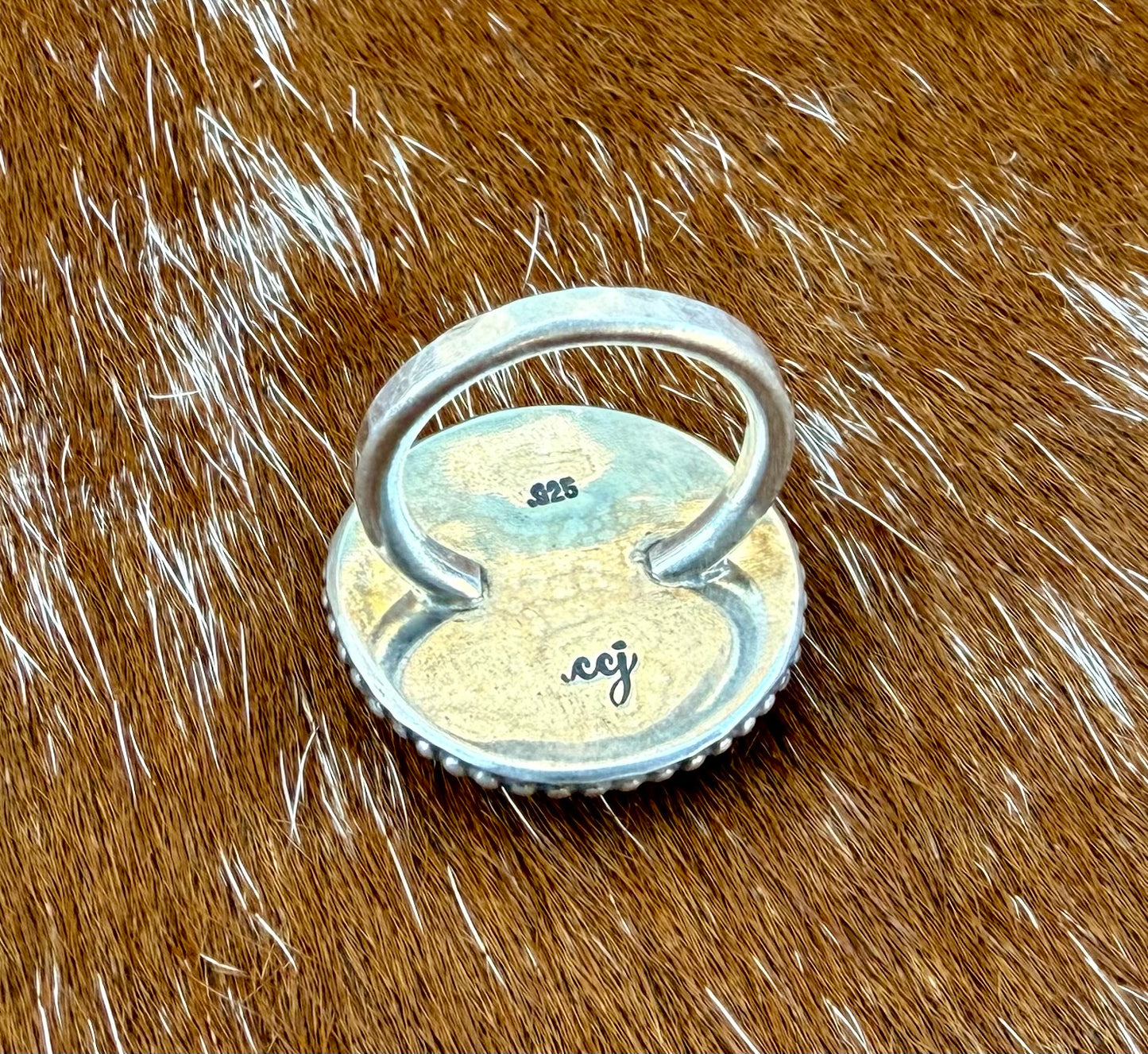 Bold Kingman Turquoise Ring