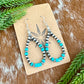 Sterling Silver Pearls 4mm and Kingman Turquoise beads