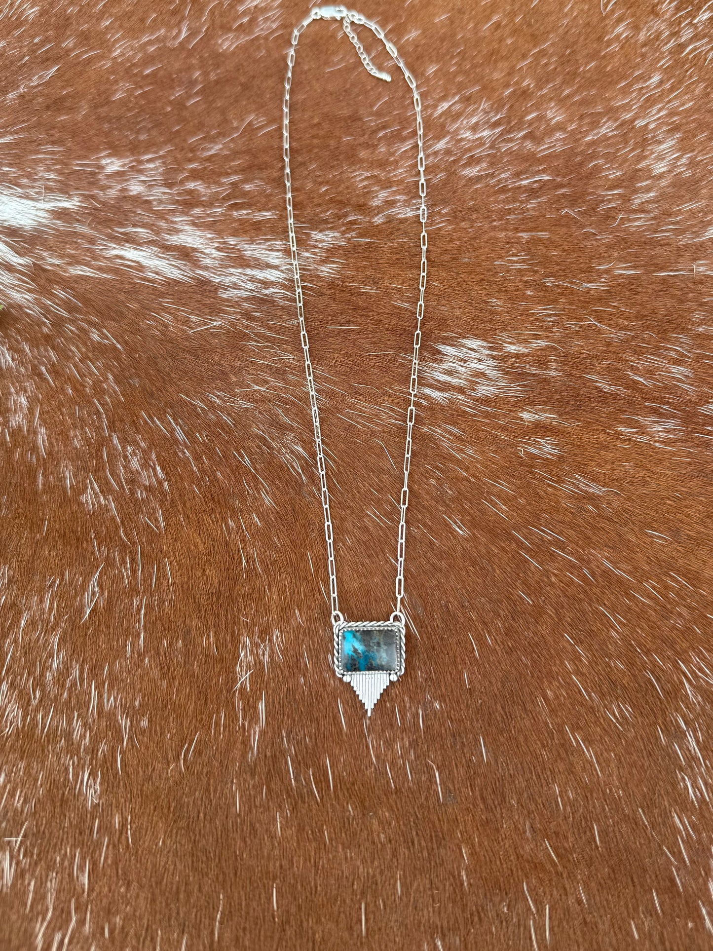 Sierra Nevada turquoise with Silver Flare