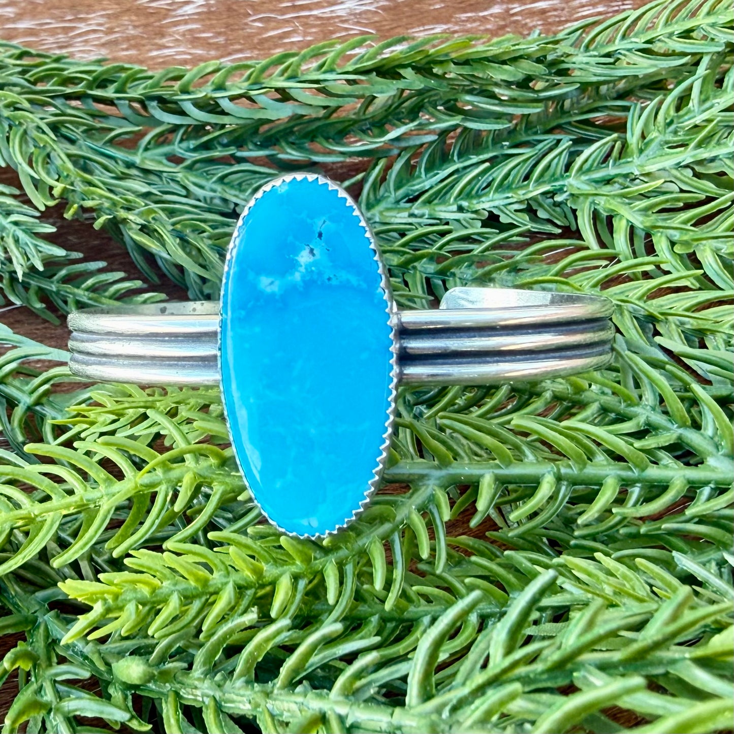 Kingman Turquoise cuff bracelet