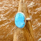 Golden Hills turquoise oval ring