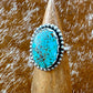 Number 8 Turquoise Ring