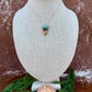 Number 8 Turquoise & Owyhee Picture Jasper Necklace