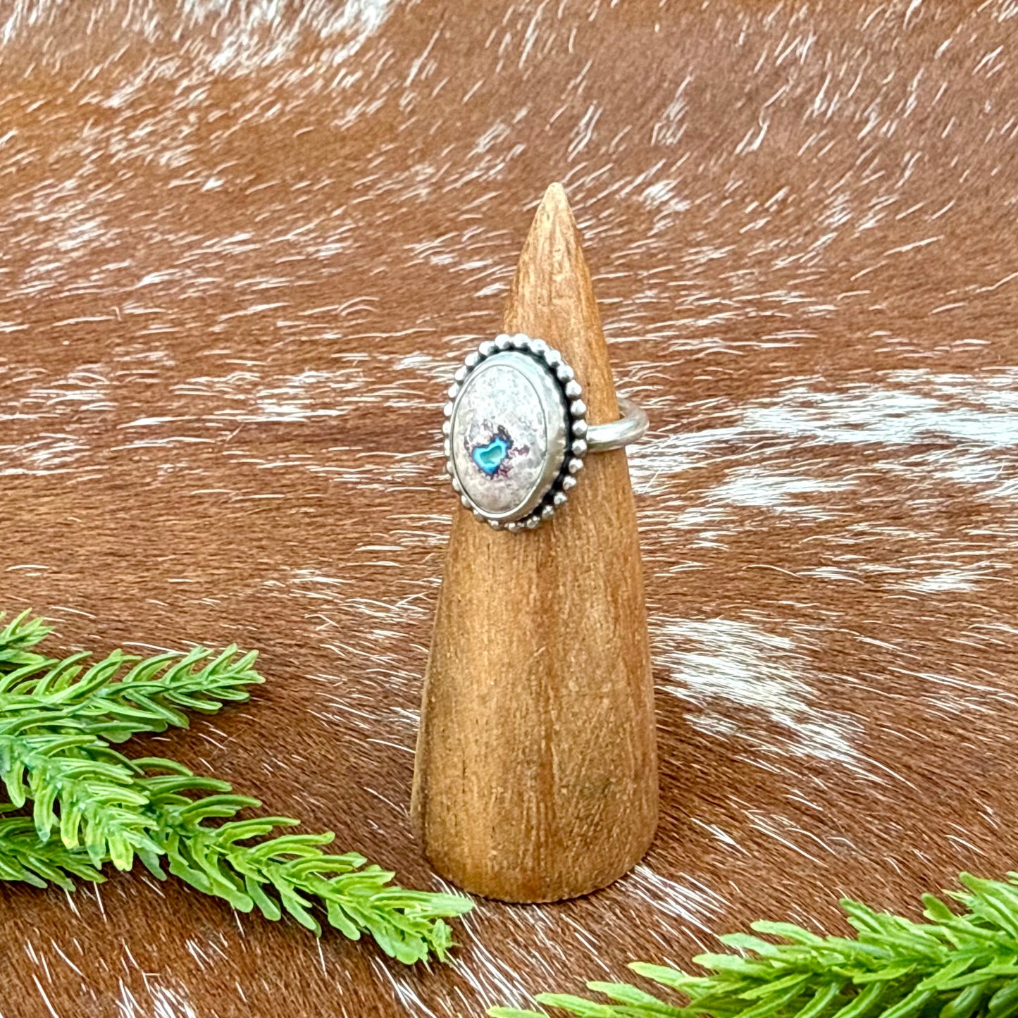 Mexican Fire Opal Ring