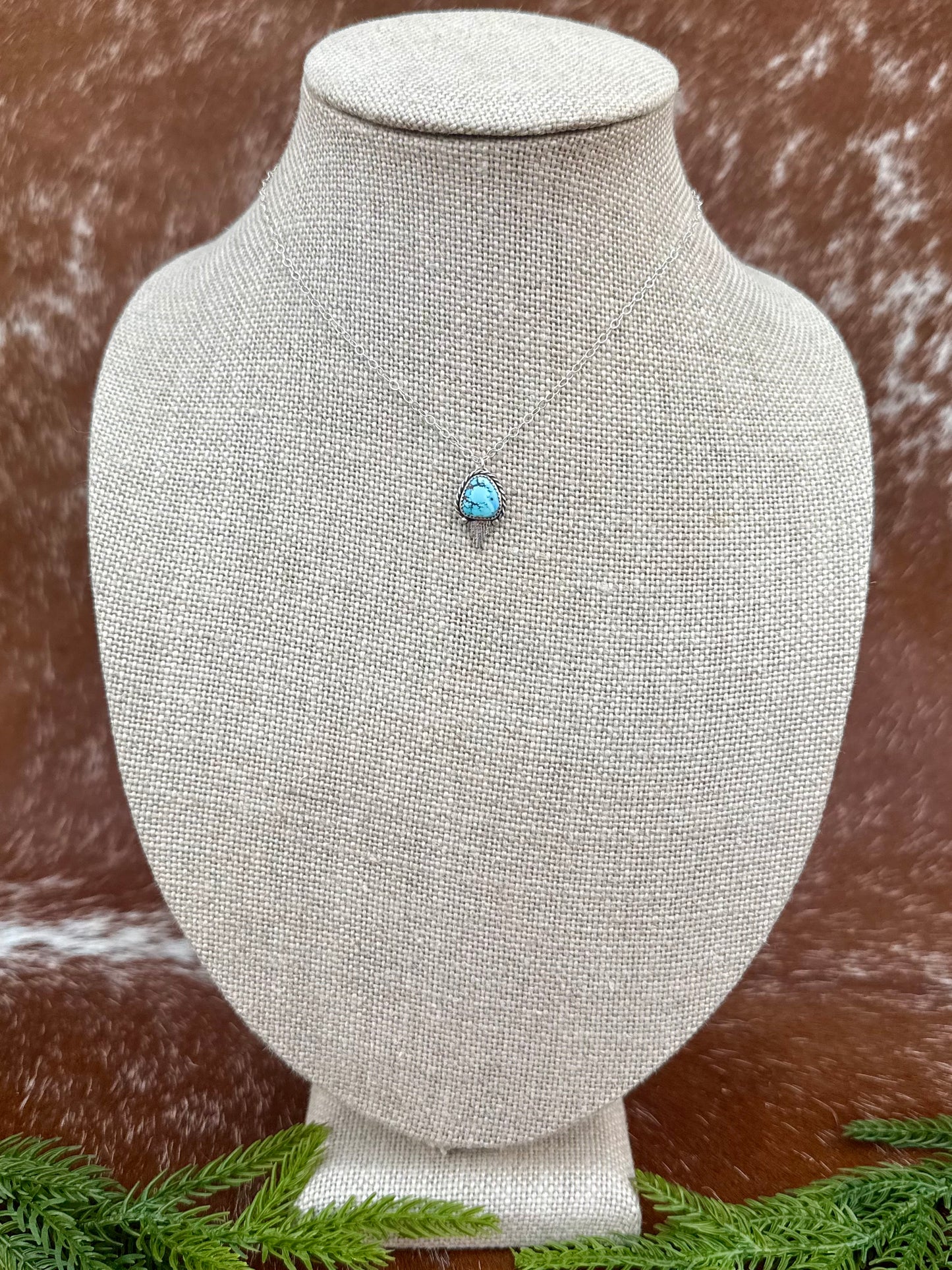 Golden Hills turquoise with Silver Flare