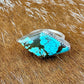Turquoise #8 Stamped Arrow Ring