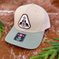 True North Silver & Stone logo hat