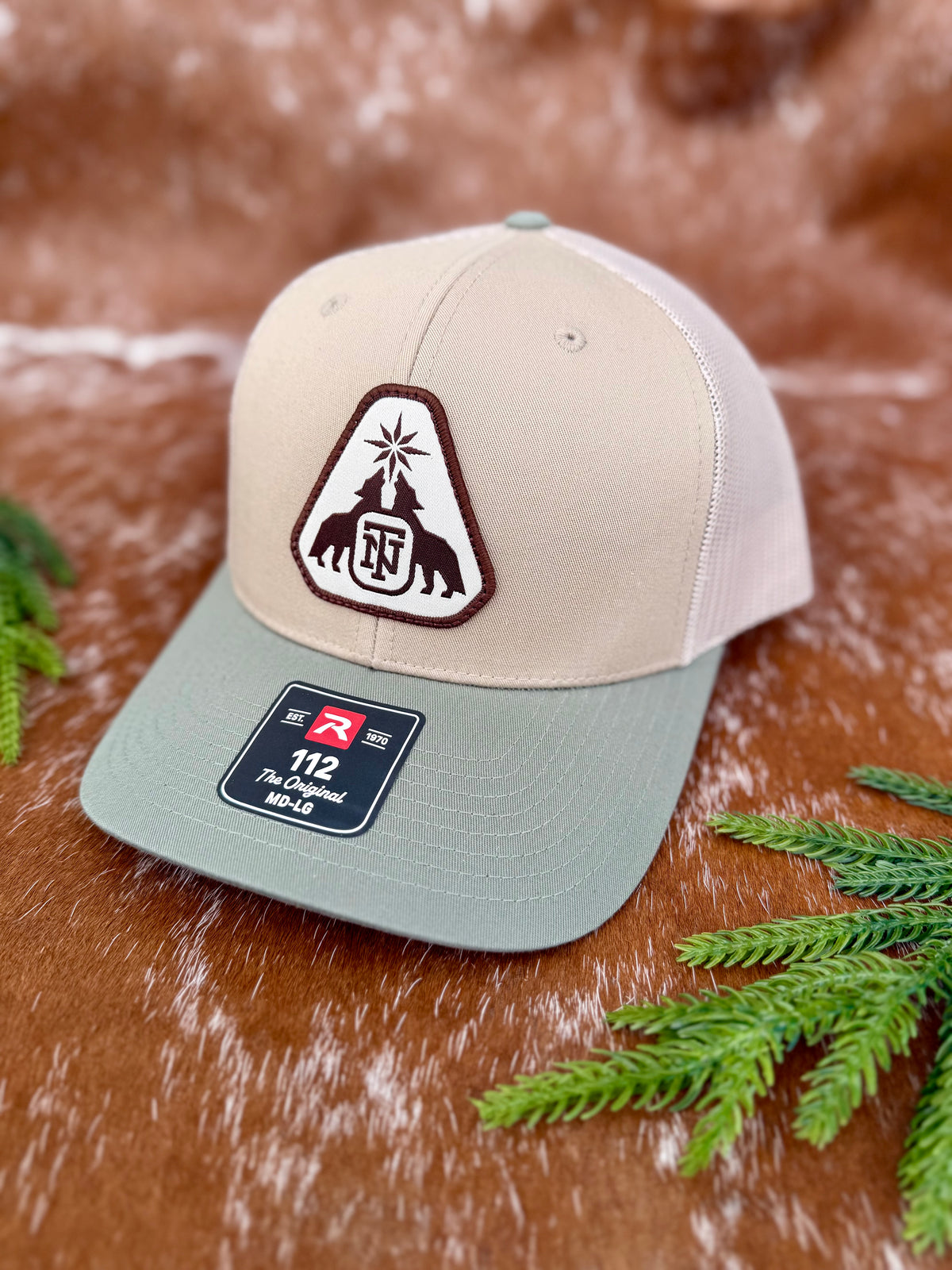 True North Silver & Stone logo hat