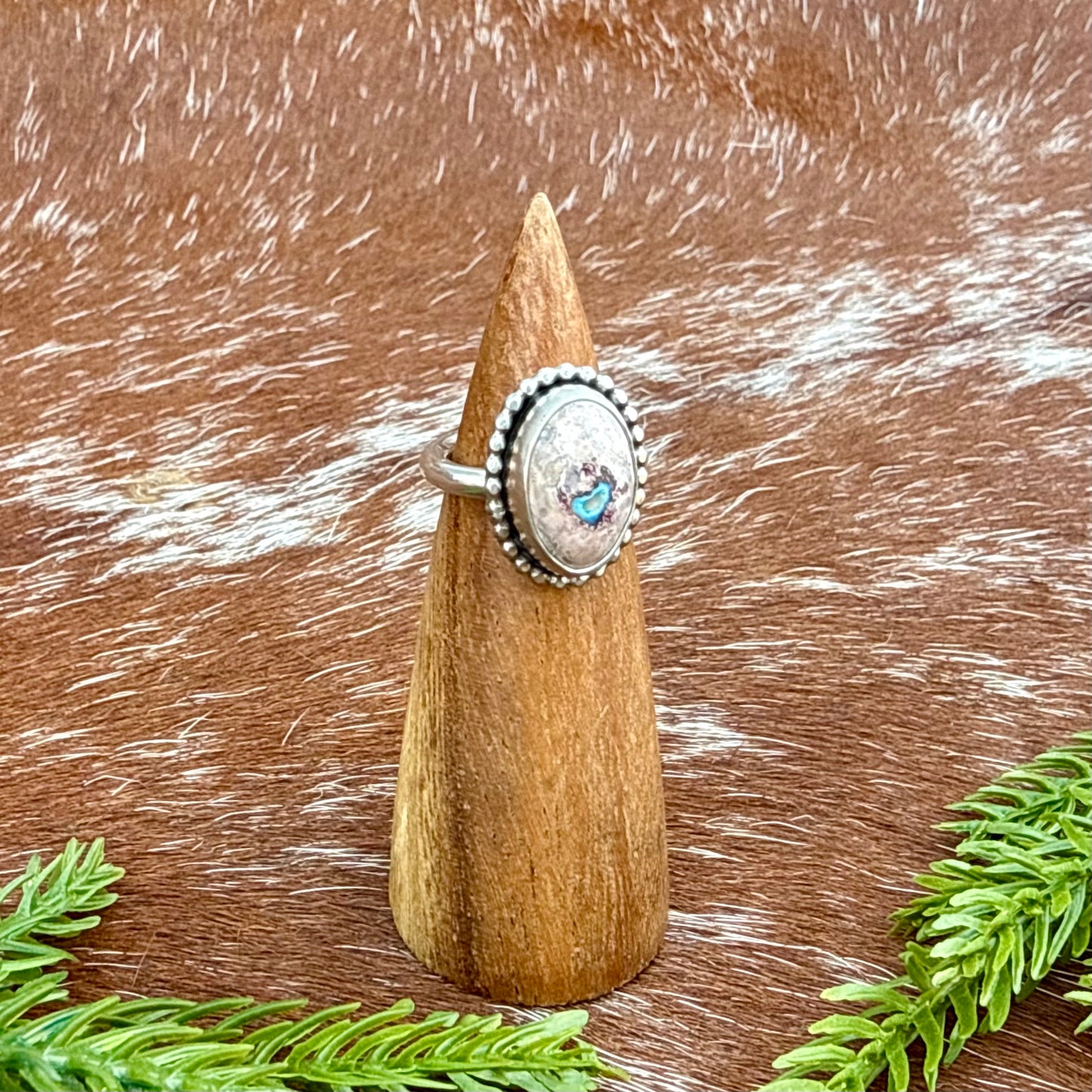 Mexican Fire Opal Ring