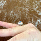 Stamped “Cowboy Hat” Mexican Fire Opal Ring