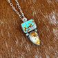 Number 8 Turquoise & Owyhee Picture Jasper Necklace