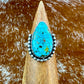 Horseshoe Kingman Turquoise Ring