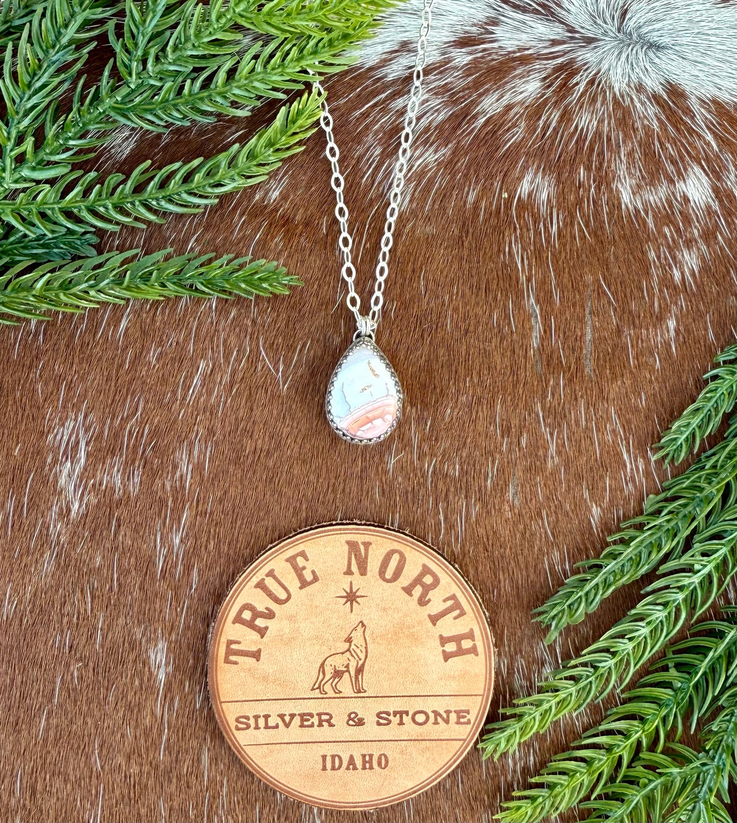 Mexican Fire Opal Necklace