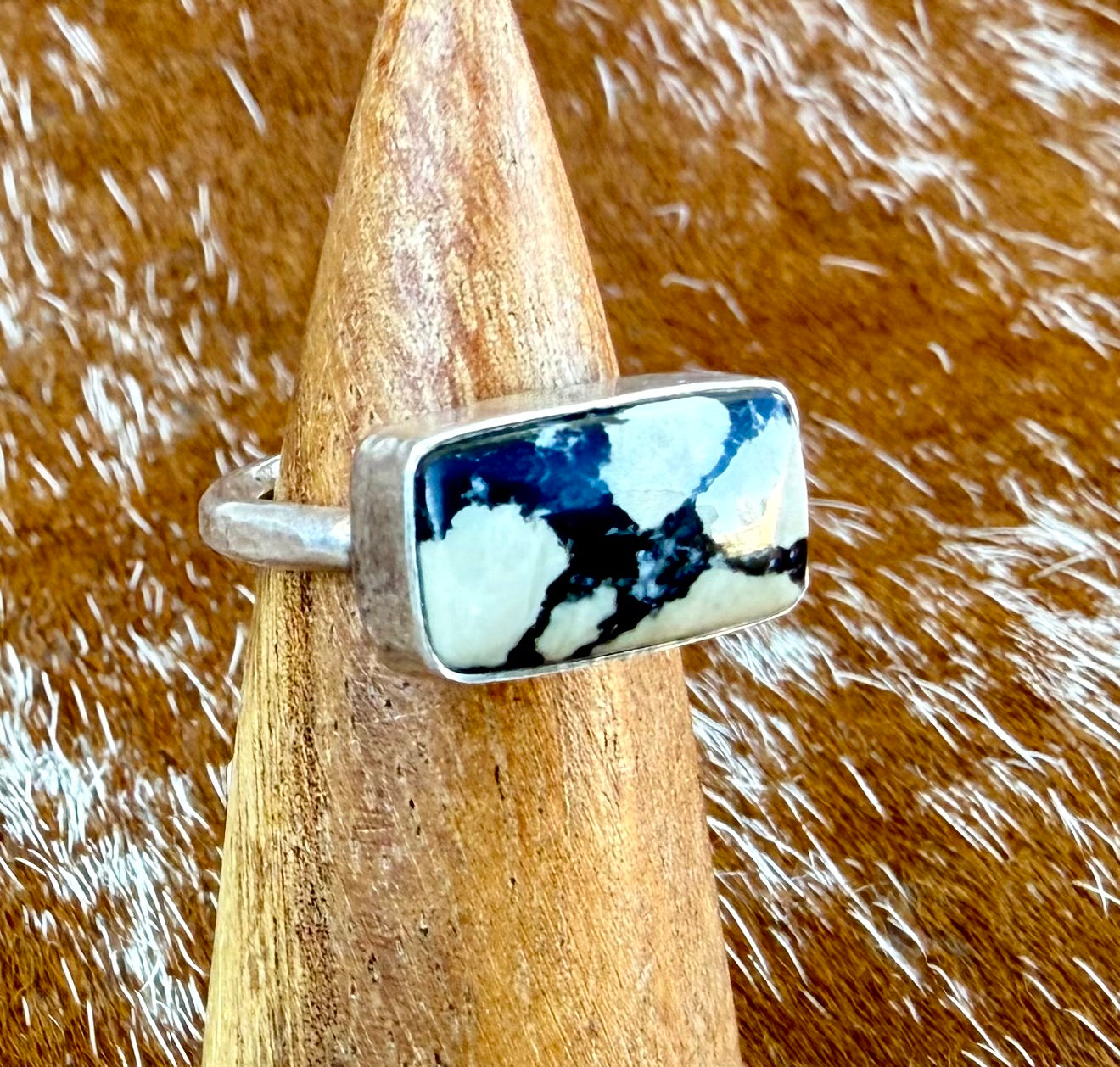 Tortoise Variscite Ring