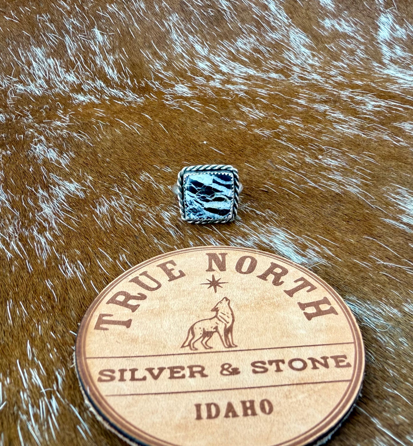 White Buffalo Square ring