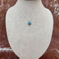 Egyptian turquoise with Silver Flare