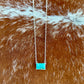 Royston Turquoise Bar Necklace