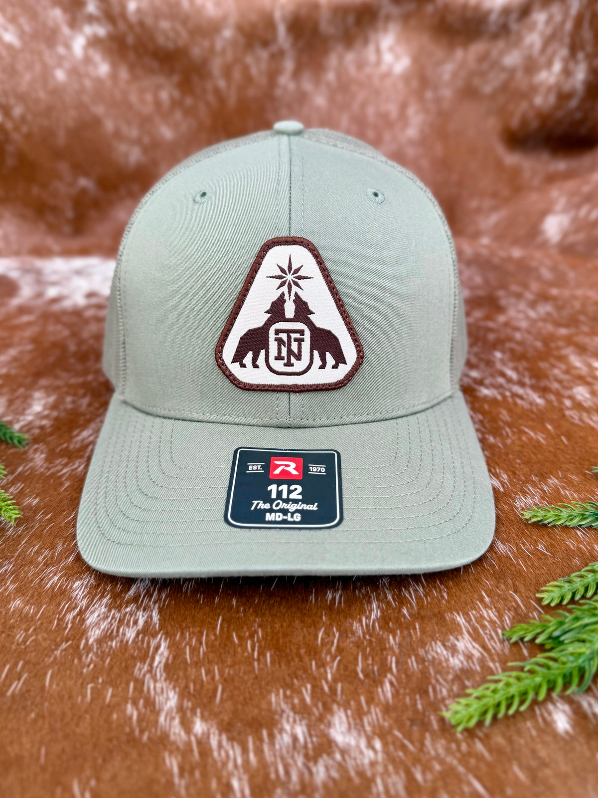 True North Silver & Stone logo hat