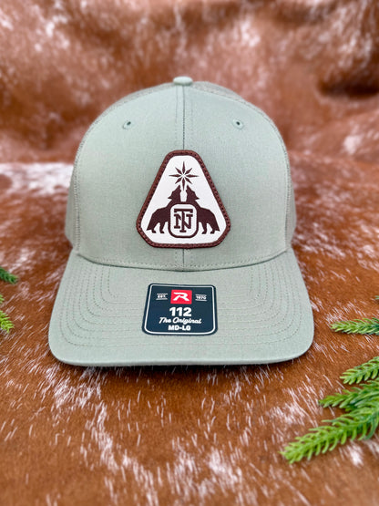 True North Silver & Stone logo hat