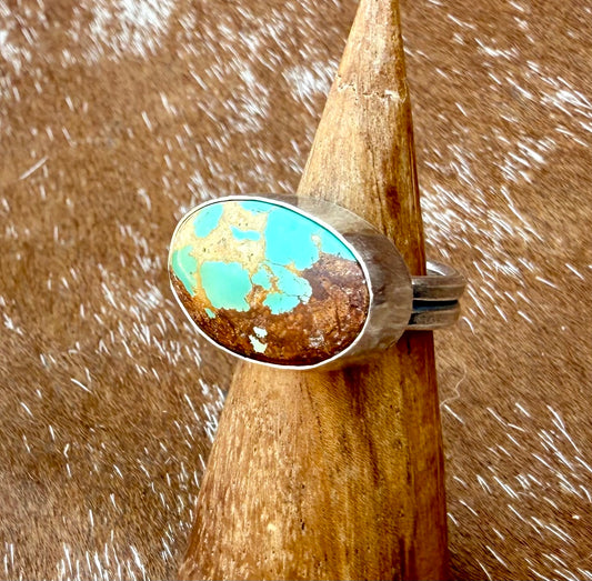 Royston Turquoise oval ring