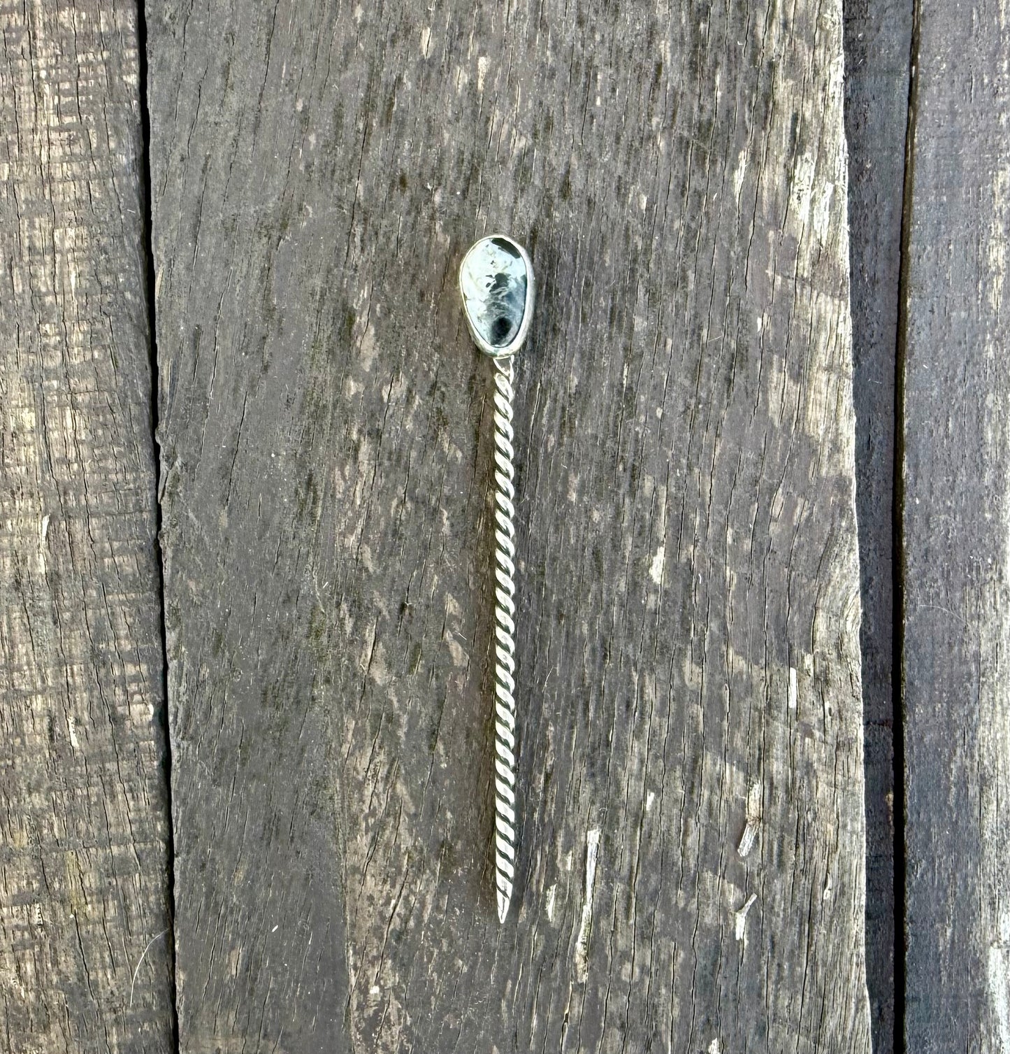 White Buffalo Hat Pin