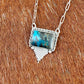 Sierra Nevada turquoise with Silver Flare